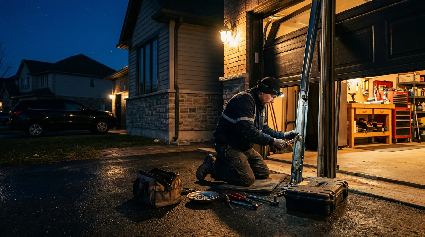 Garage door work by Nashville Garage Door Pros in Nashville, TN