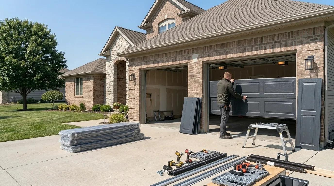 Garage door work by Nashville Garage Door Pros in Nashville, TN