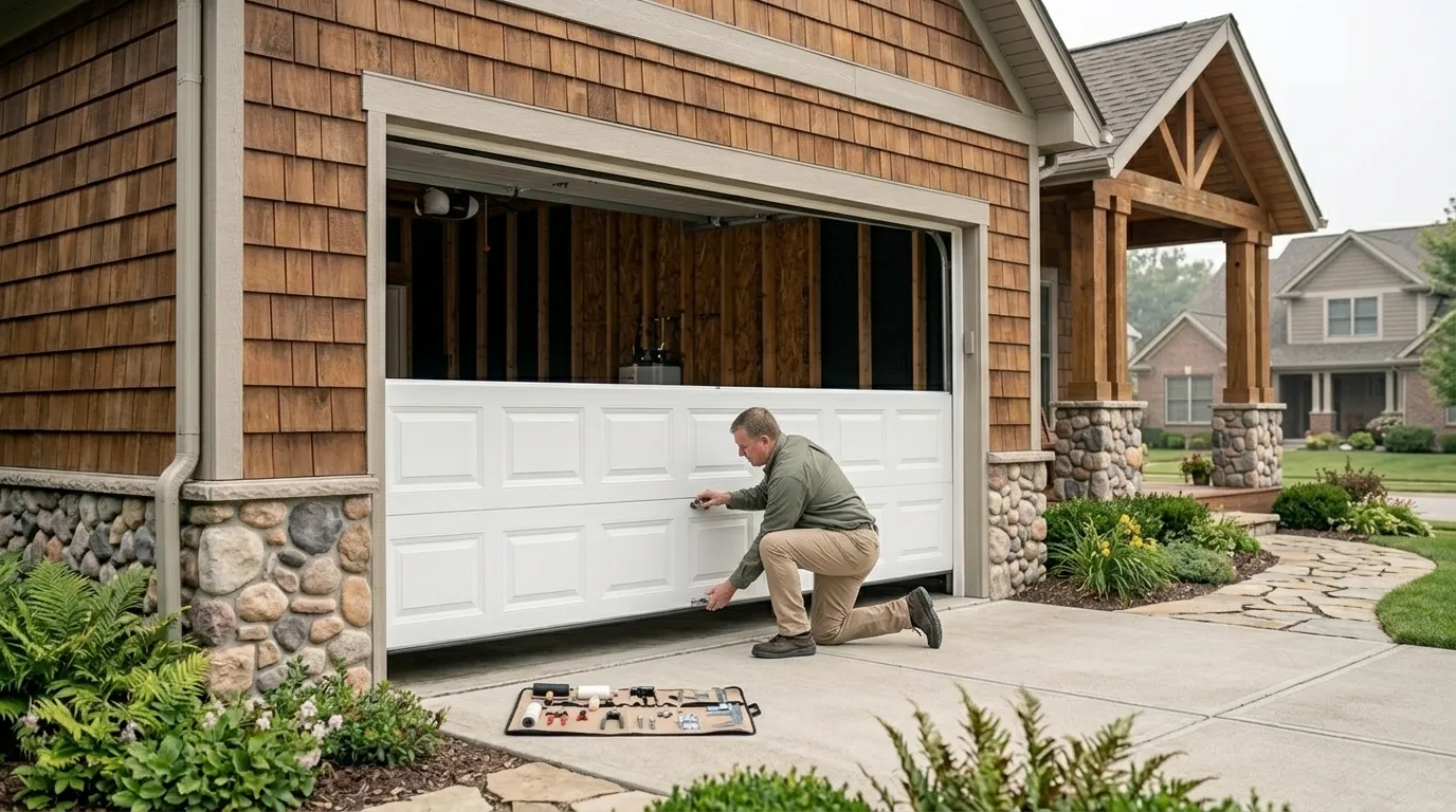 Garage door service in Nashville, TN