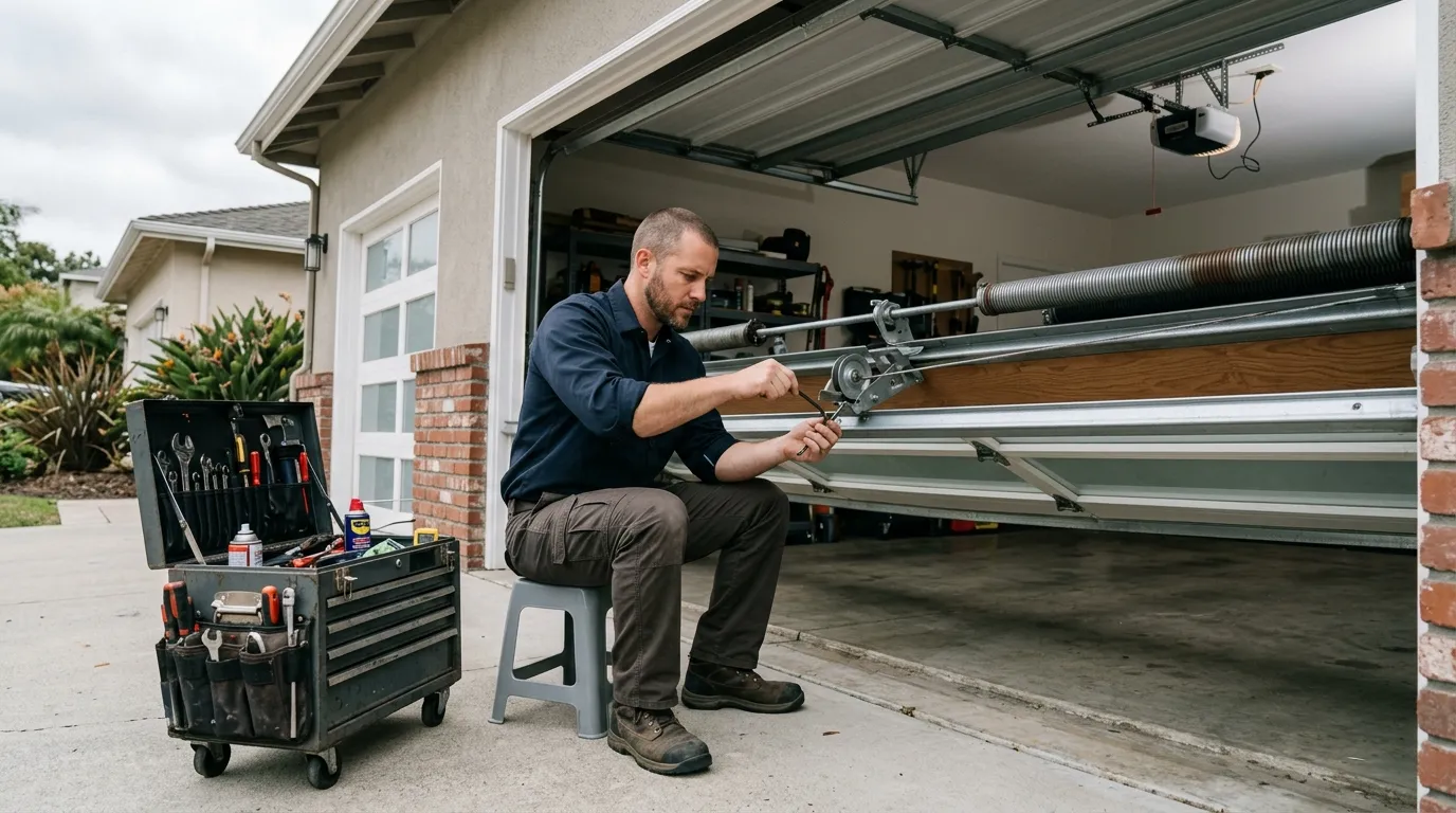 Garage door service in Nashville, TN