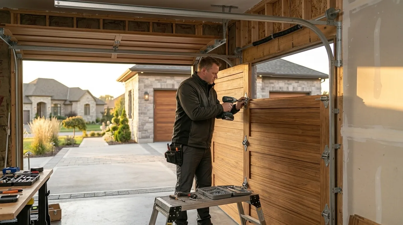 Garage door service in Nashville, TN
